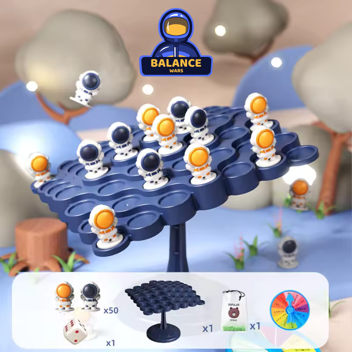 Balance Wars – Juego de Mesa de Equilibrio